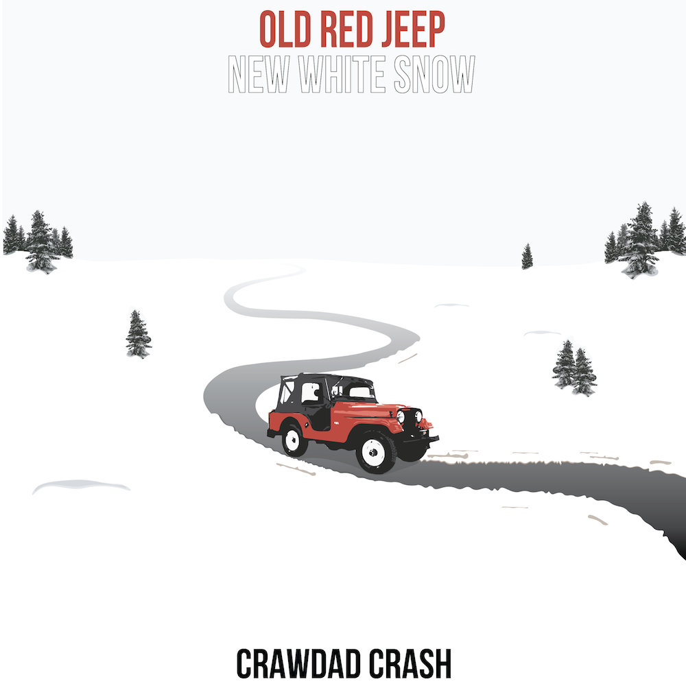 Old Red Jeep, New White Snow