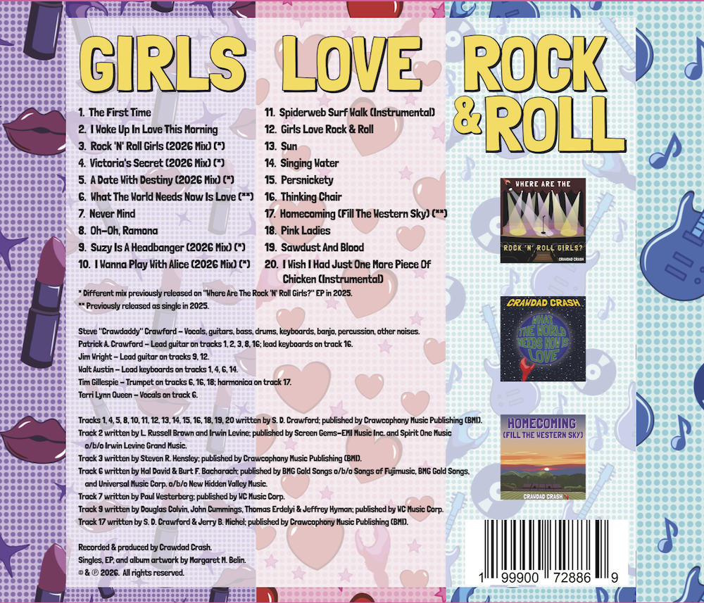 Back cover of CD